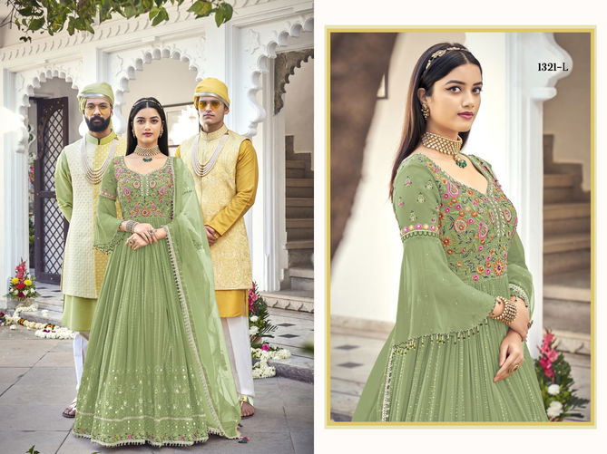 1321 Master Color Set Wedding Salwar Suits Catalog